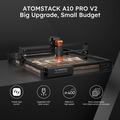 12W CNC Laser Engraving Machine Wood Cutter