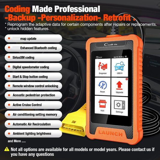 Professional HONDA Diagnostic Tool for Coding & System Checks