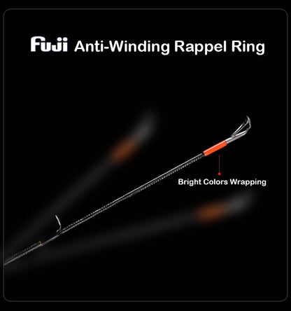 Durable 6'6" Casting Lure Rod with Alconite Guides