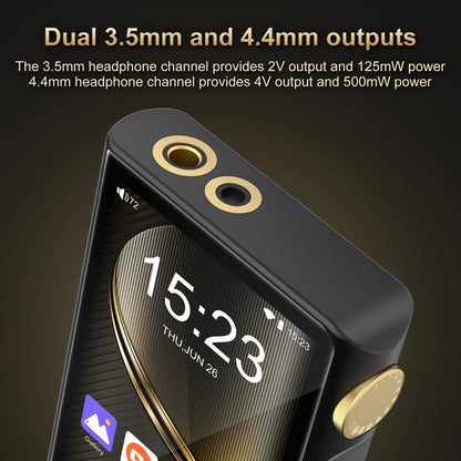 Portable Hi-Res Audio Player Bluetooth WiFi 32GB Android 12