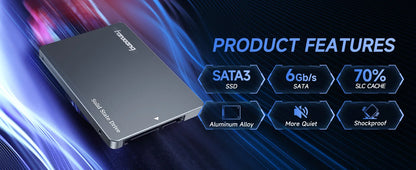 2TB 2.5" SATA SSD Up to 560MB/s Speed