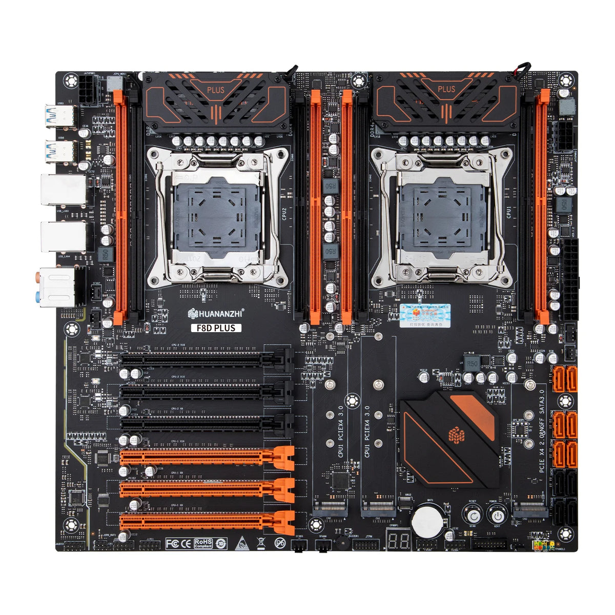 Dual CPU X99 Motherboard LGA 2011-3 DDR4 NVMe