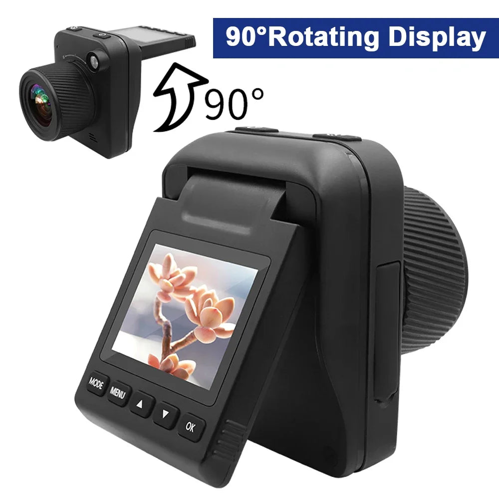 32MP 4K Outdoor Time-Lapse Camera with Rotating Screen