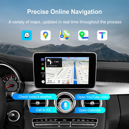 Smart Wireless Car Play Auto Receiver for Benz NTG 5.0