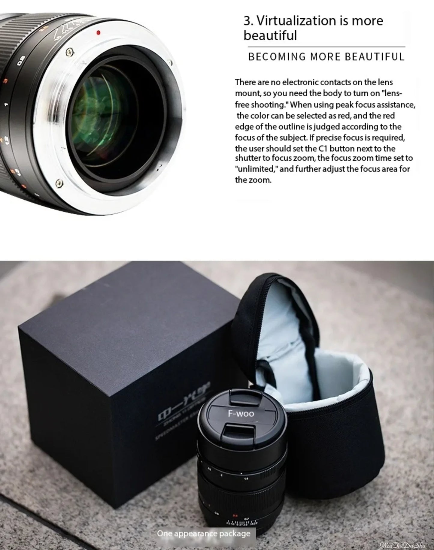 Hasselblad XCD 65mm F1.4 Manual Focus Lens