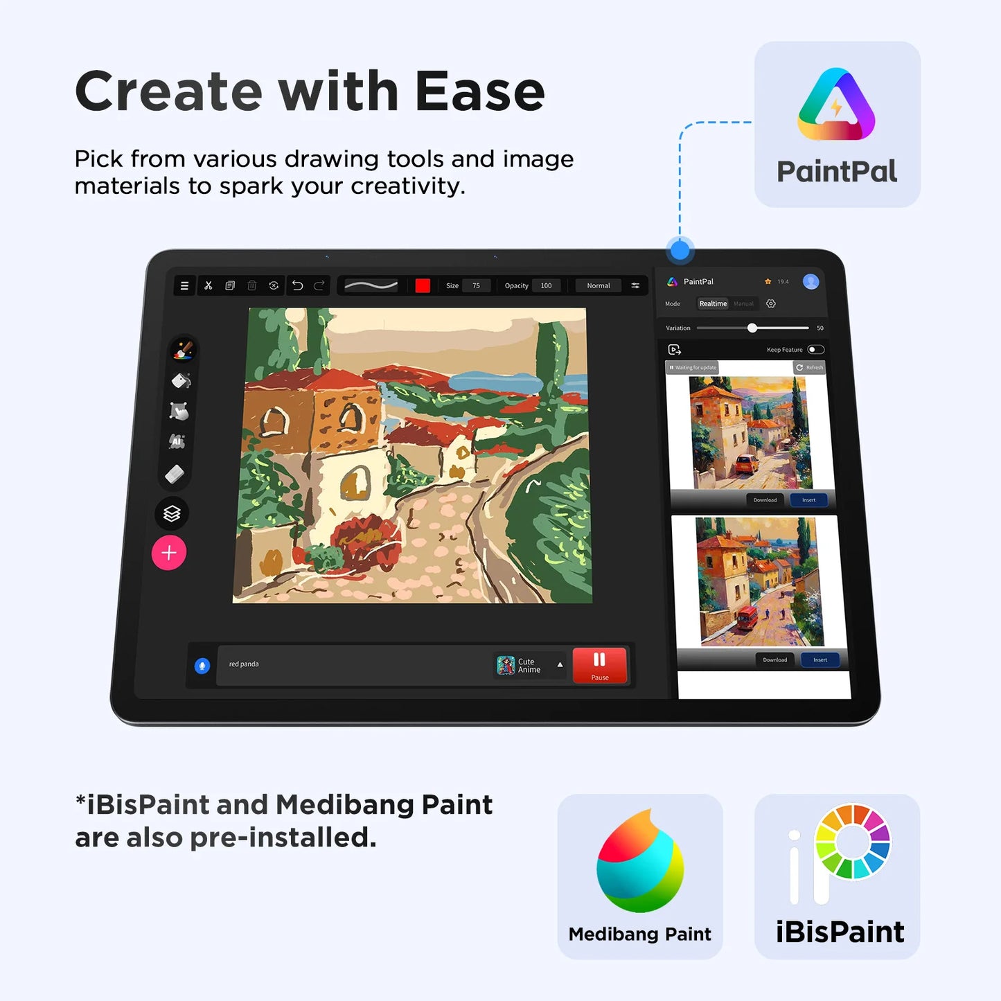 14.25" 2.4K Graphics Tablet with Android 14