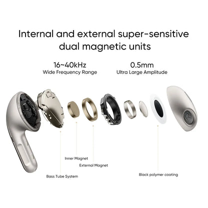 Smart TWS Earbuds Bluetooth 5.4 Noise Cancelling