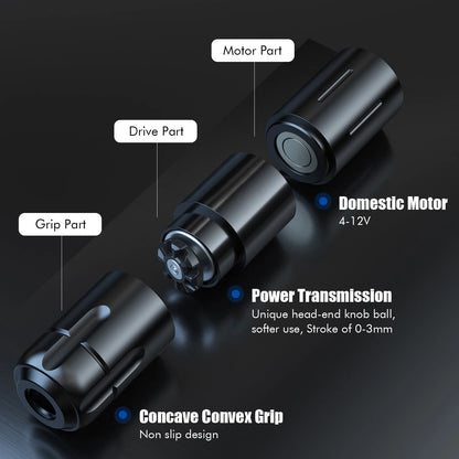 Wireless Rotary Tattoo Machine Pen for Eyebrow and Lip Makeup