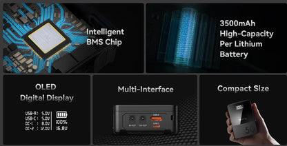 V-Mount Battery USB-C PD Fast Charging