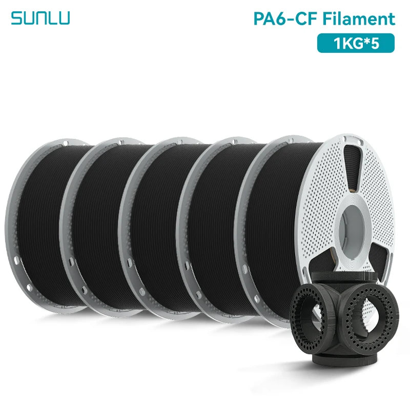 Easy-PA Nylon Filament 1.75mm 5KG Pack Black