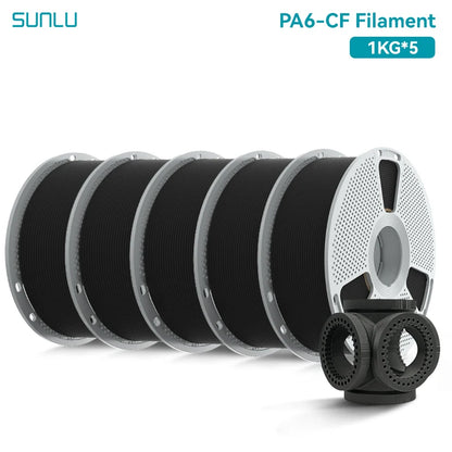 Easy-PA Nylon Filament 1.75mm 5KG Pack Black