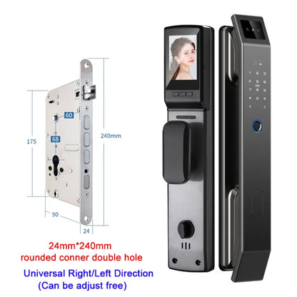 Digital Lock with Camera Fingerprint and Password Access