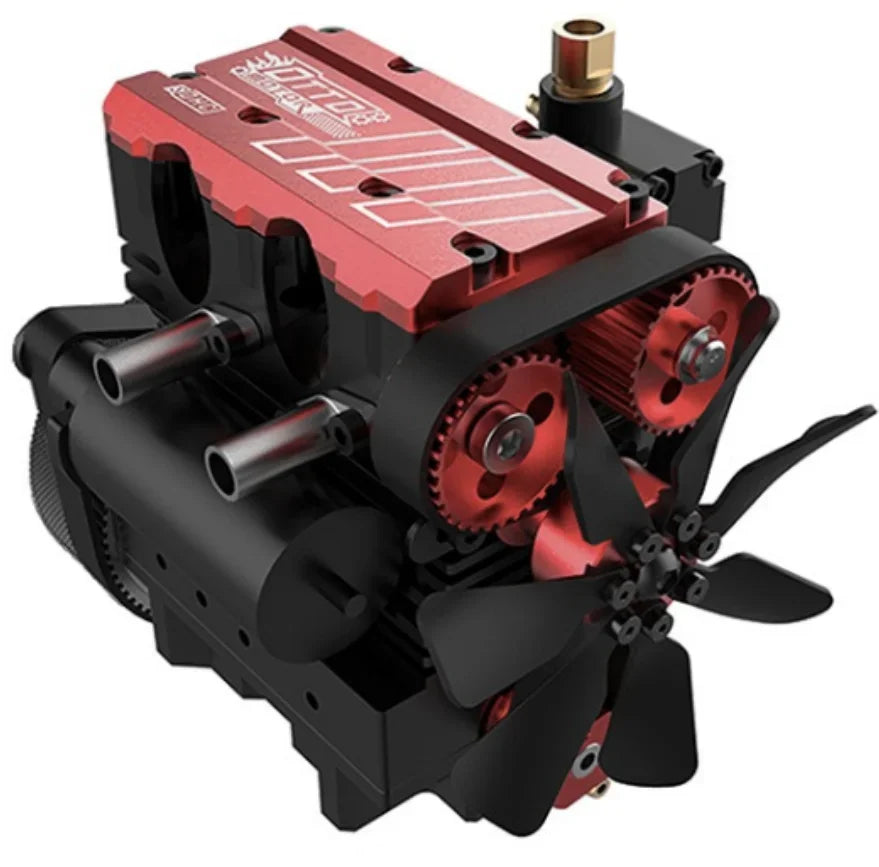 Compact 7cc Inline Nitro Engine Model Kit