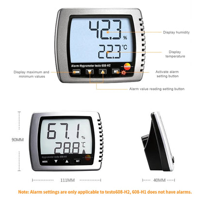 High Precision Industrial Dew Point Temperature Humidity Meter H2