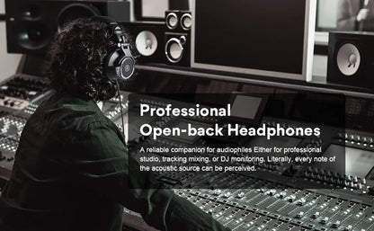 High-Resolution Over-Ear Open Back Monitor Headphones