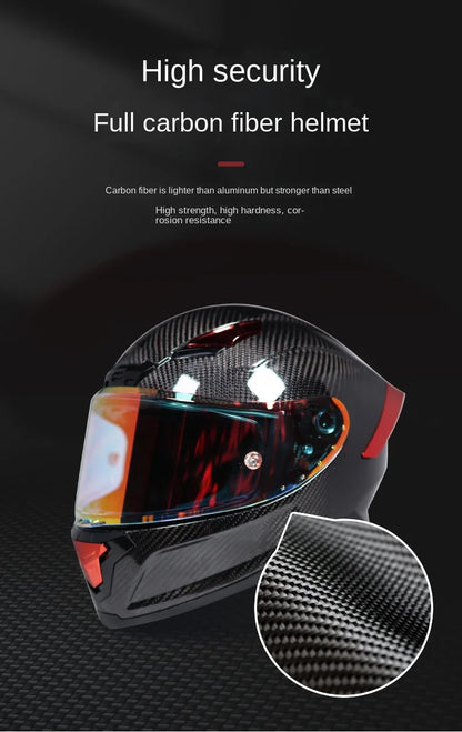 Lightweight Full Face Motorbike Helmet Size XL