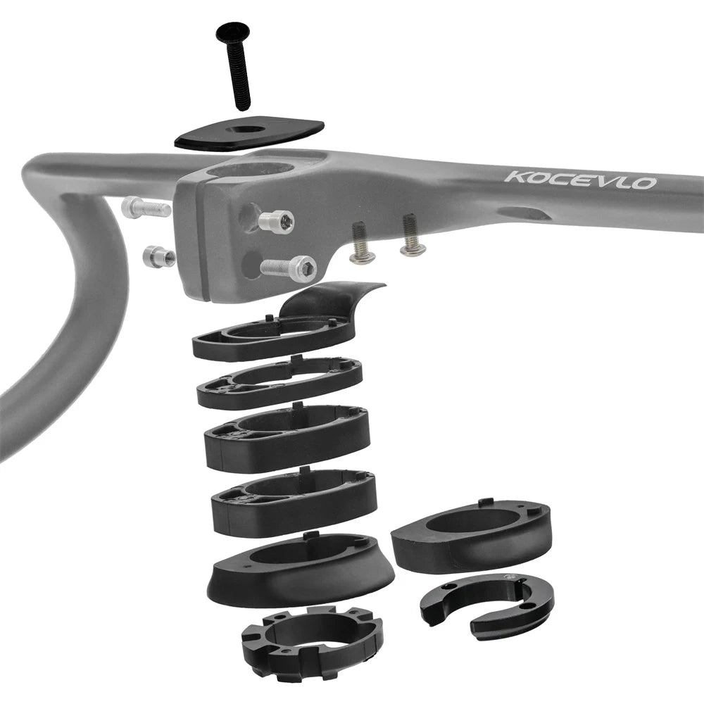 Lightweight Integrated Bike Handlebar 420x90mm Cycling Stem