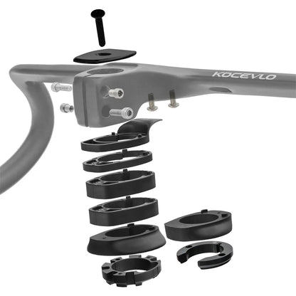 Lightweight Integrated Bike Handlebar 420x90mm Cycling Stem