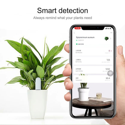 Smart Plant Monitor Soil Moisture Fertility Light Sensor