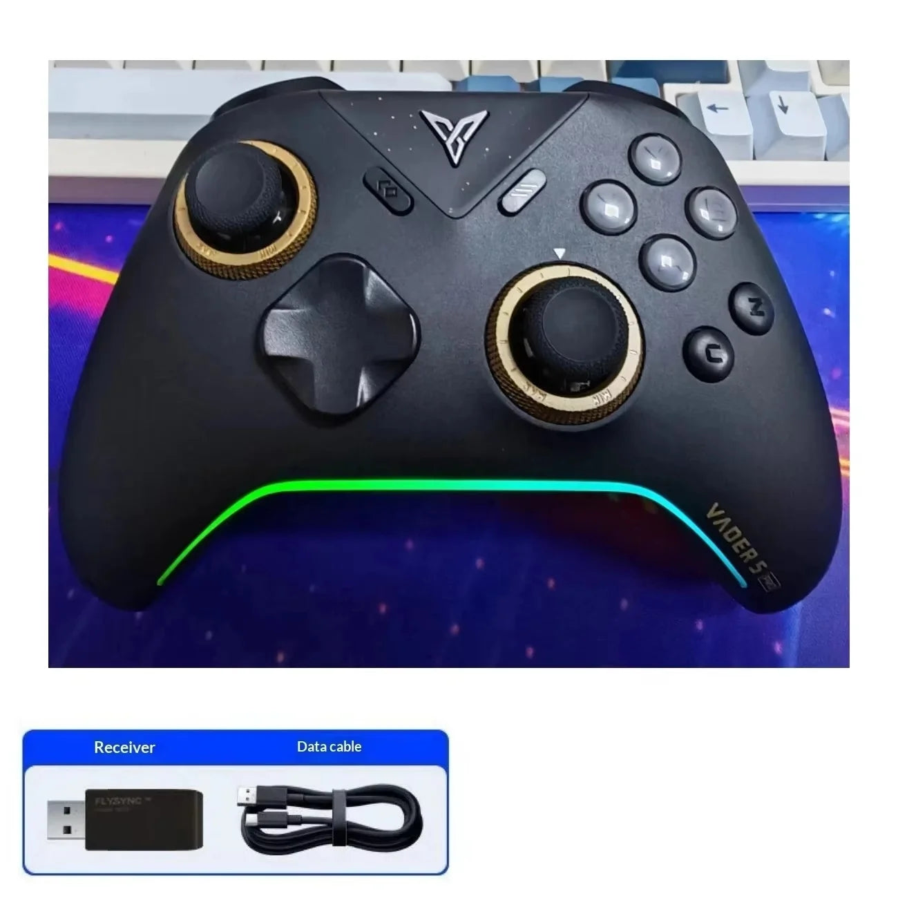 Vader5 Pro Wireless Gaming Controller with Adjustable Triggers