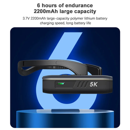 5K Head Mount Video Camera 30MP Waterproof