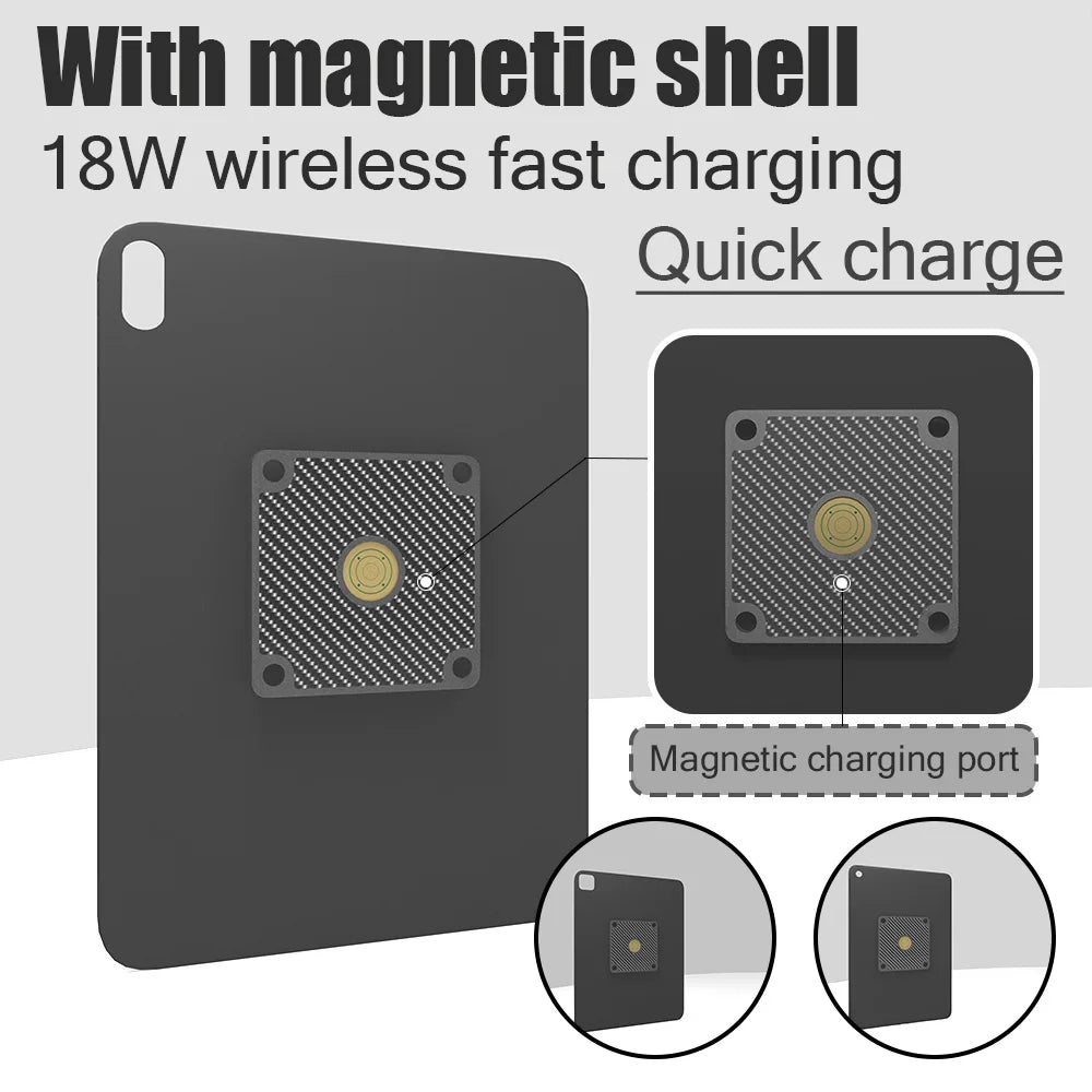 Magnetic Wall Mount Charger Base for iPad Tablets