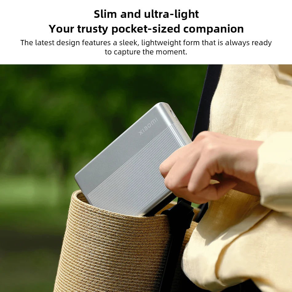 Portable Wireless Photo Printer 1S Bluetooth, ZINK Inkless