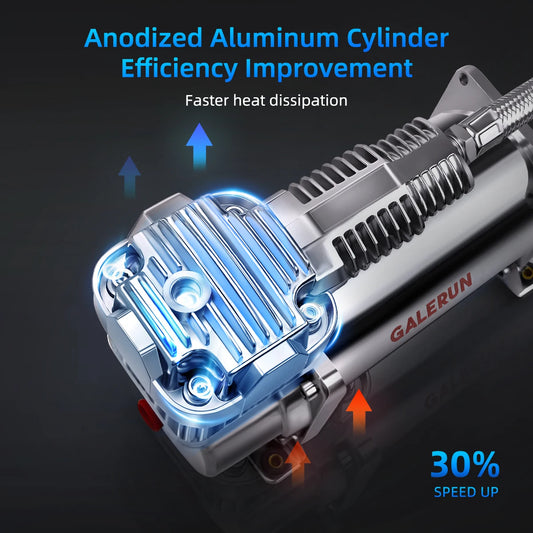 Heavy Duty 12V Air Compressor 200PSI for Air Suspension