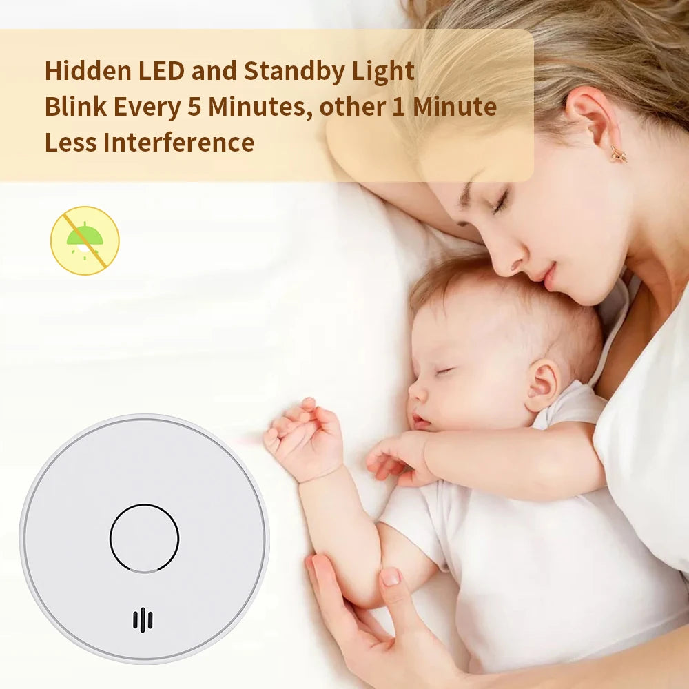 Standalone Photoelectric Smoke Detector for Home