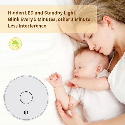 Standalone Photoelectric Smoke Detector for Home
