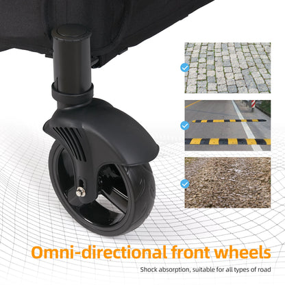 XL Portable Pet Stroller for Large Dogs Outdoors