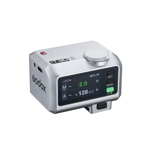 Portable Silver Wireless Camera Flash TTL HSS for Fuji