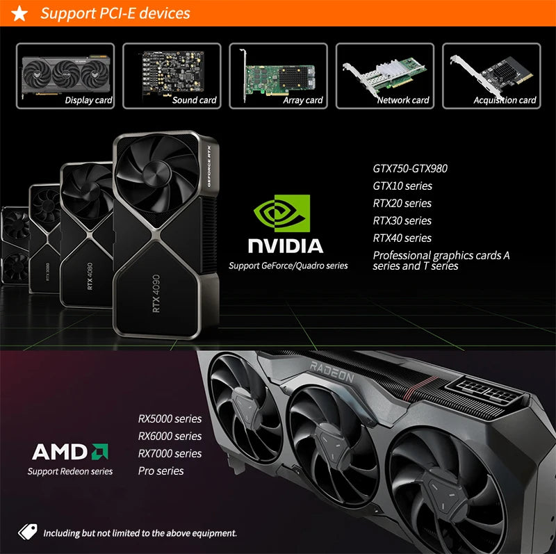Laptop GPU Dock Station OCuLink with NVMe M.2