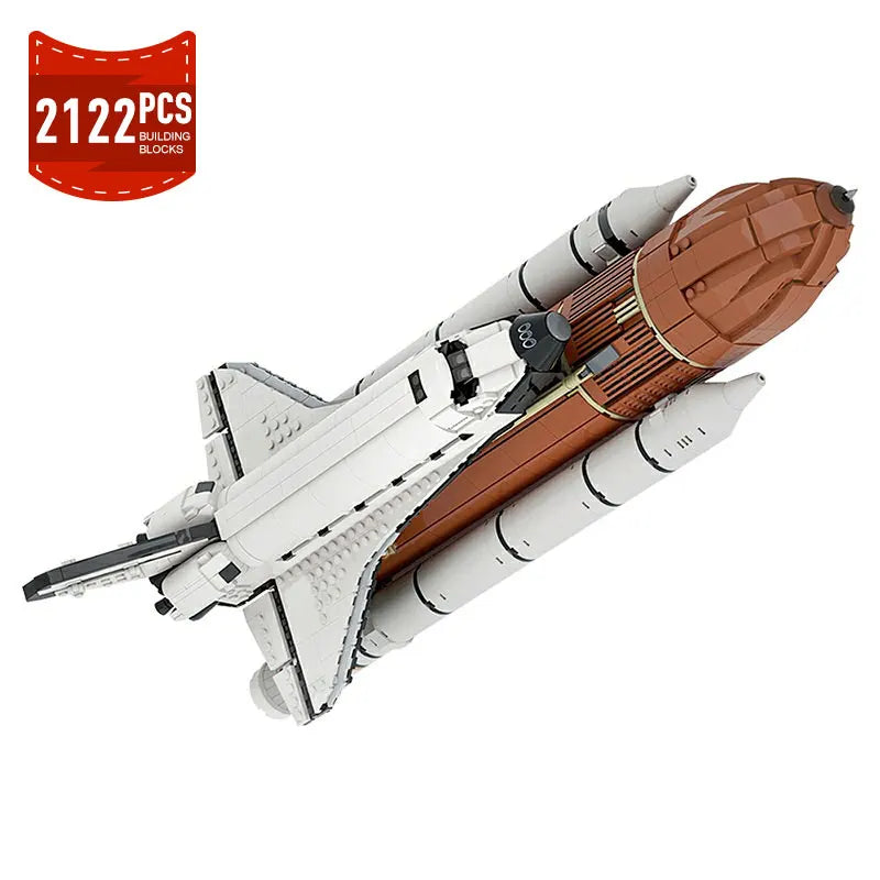 2122 Pieces High Tech Rocket & Shuttle Kit