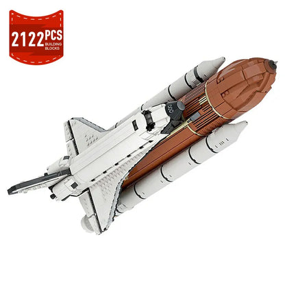 2122 Pieces High Tech Rocket & Shuttle Kit