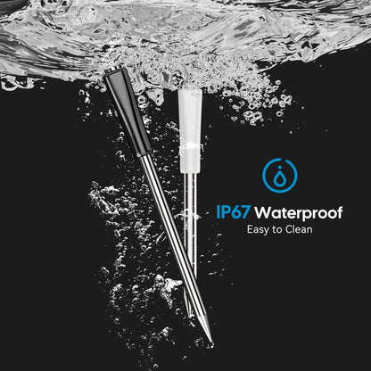 Wireless BBQ Thermometer with App Control and Dual Probes