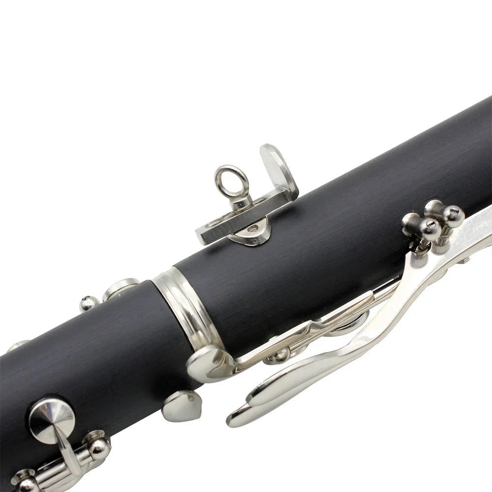 Professional Bb Clarinet 17 Keys with Case and Reed