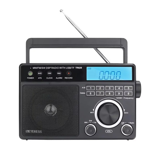 Portable Multiband Radio with AM FM SW and MP3 Speaker