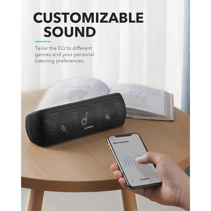 Portable 30W Hi-Res Bluetooth Speaker with Extended Bass