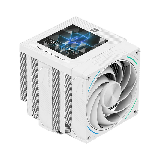 High Performance Dual Fan CPU Cooler with LCD Screen