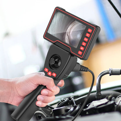 6mm Borescope 1m Cable 720 Degree Steering LCD Screen