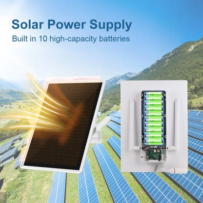 15W Solar WiFi Repeater Outdoor Waterproof 25000mAh
