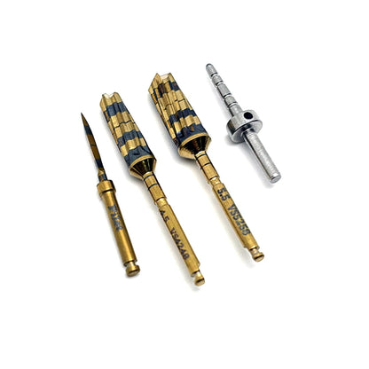 24PCS Dental Implant Surgical Kit with Osseodensification Drills