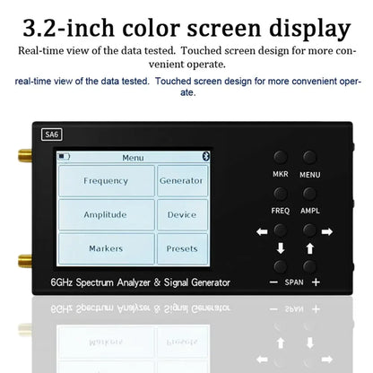 Portable 6GHz Spectrum Analyzer Signal Generator