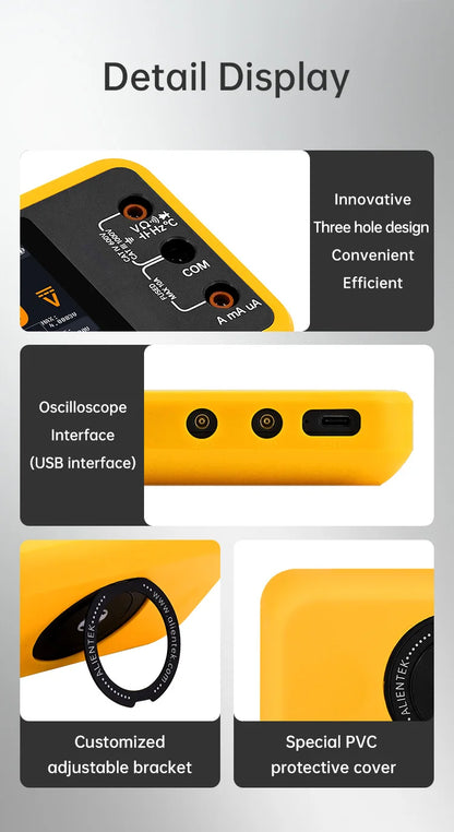 Compact Oscilloscope Multimeter for Automotive Diagnostics