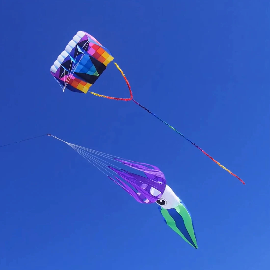 6sqm Pilot Lifter Kite Soft Foil 9KM Line