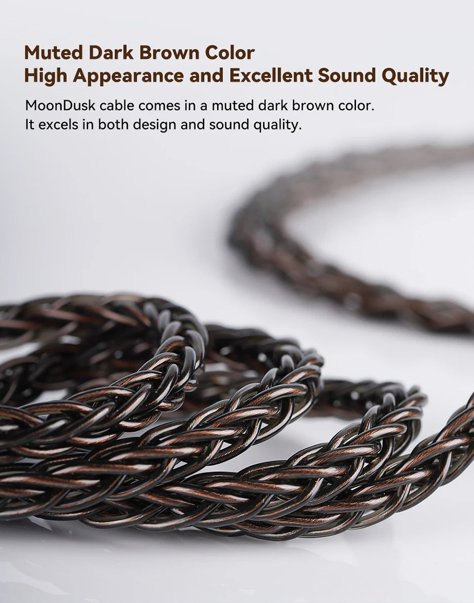 HiFi IEM Upgrade Cable 4.4mm 2Pin High-End Conductors