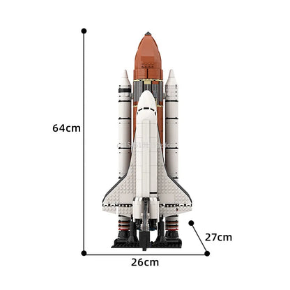 Shuttle Transporter Construction Set 1514 PCS Bricks