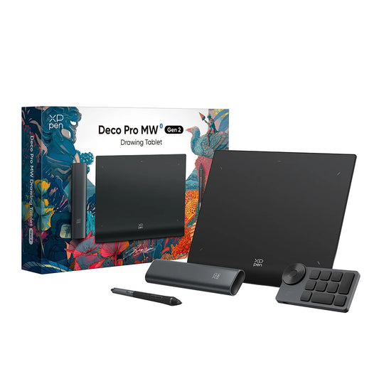 Mid-Size Wireless Drawing Tablet with 16K Pressure