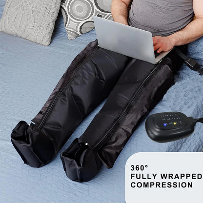 Air Compression Leg Massager for Circulation and Recovery